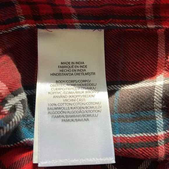 Polo Ralph Lauren Long Sleeve Buffalo Check Woven Shirt